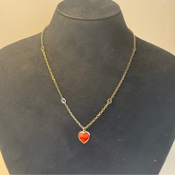 NWT Gucci TRIO silver necklace, earrings , bracelet - Picture 3 of 4